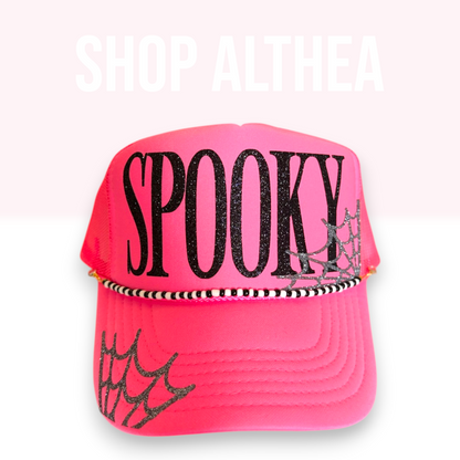 "SPOOKY" Glitter HTV Transfer