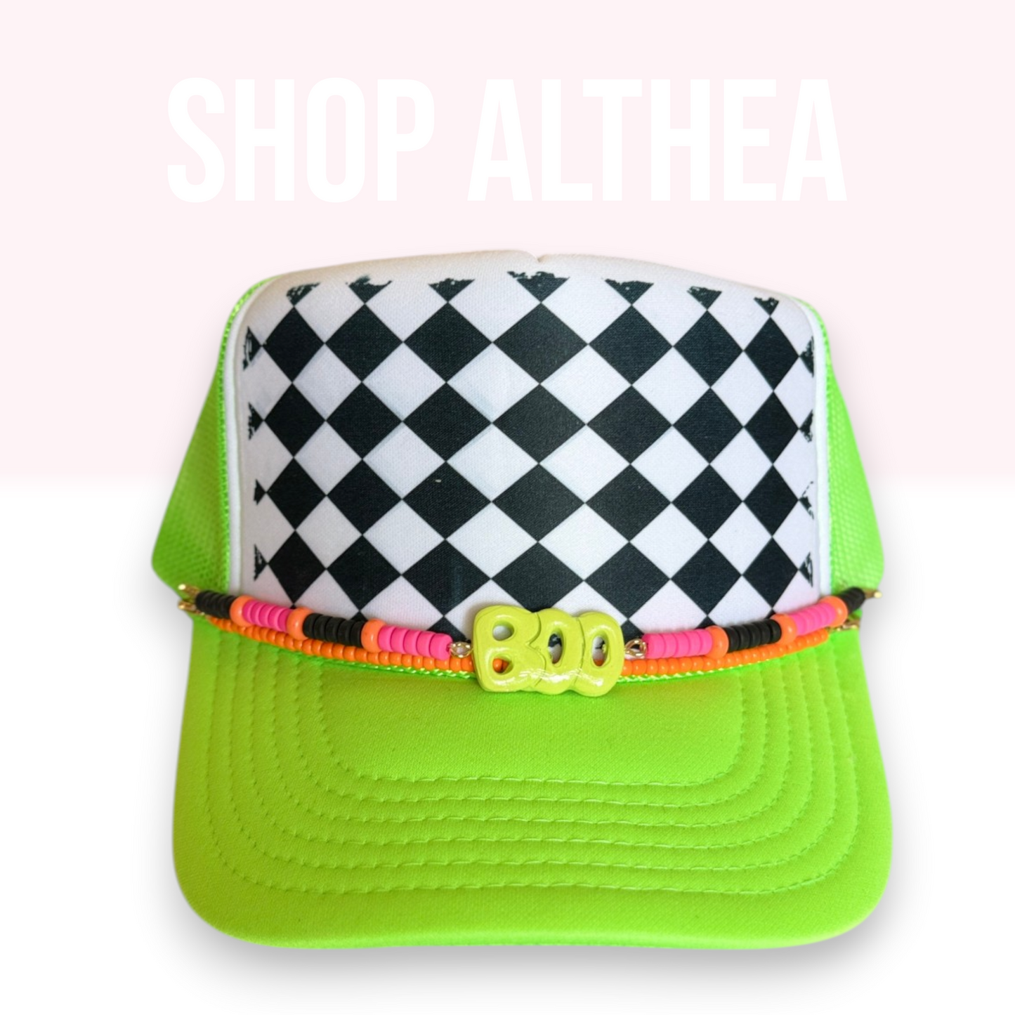 Black & White Checkered Diamonds - Sublimation Transfer
