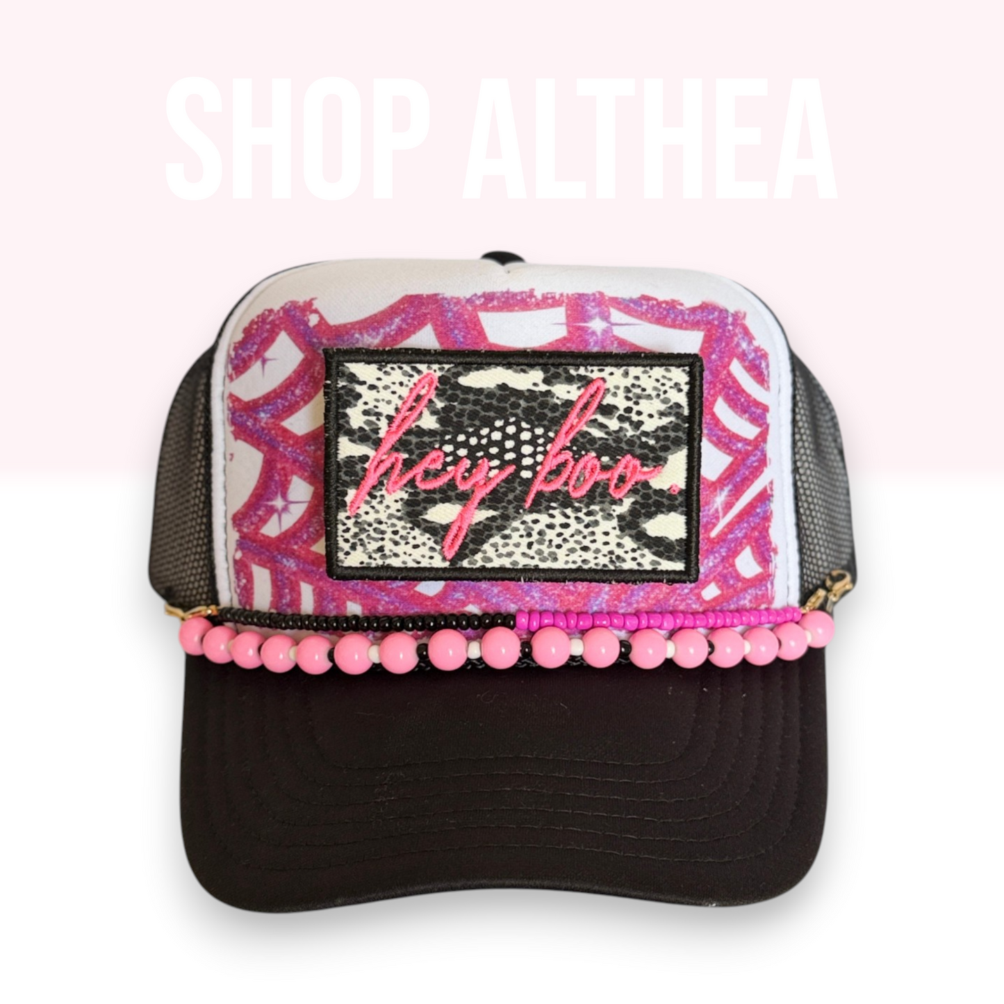 Pink Disco Web  - Sublimation Transfer