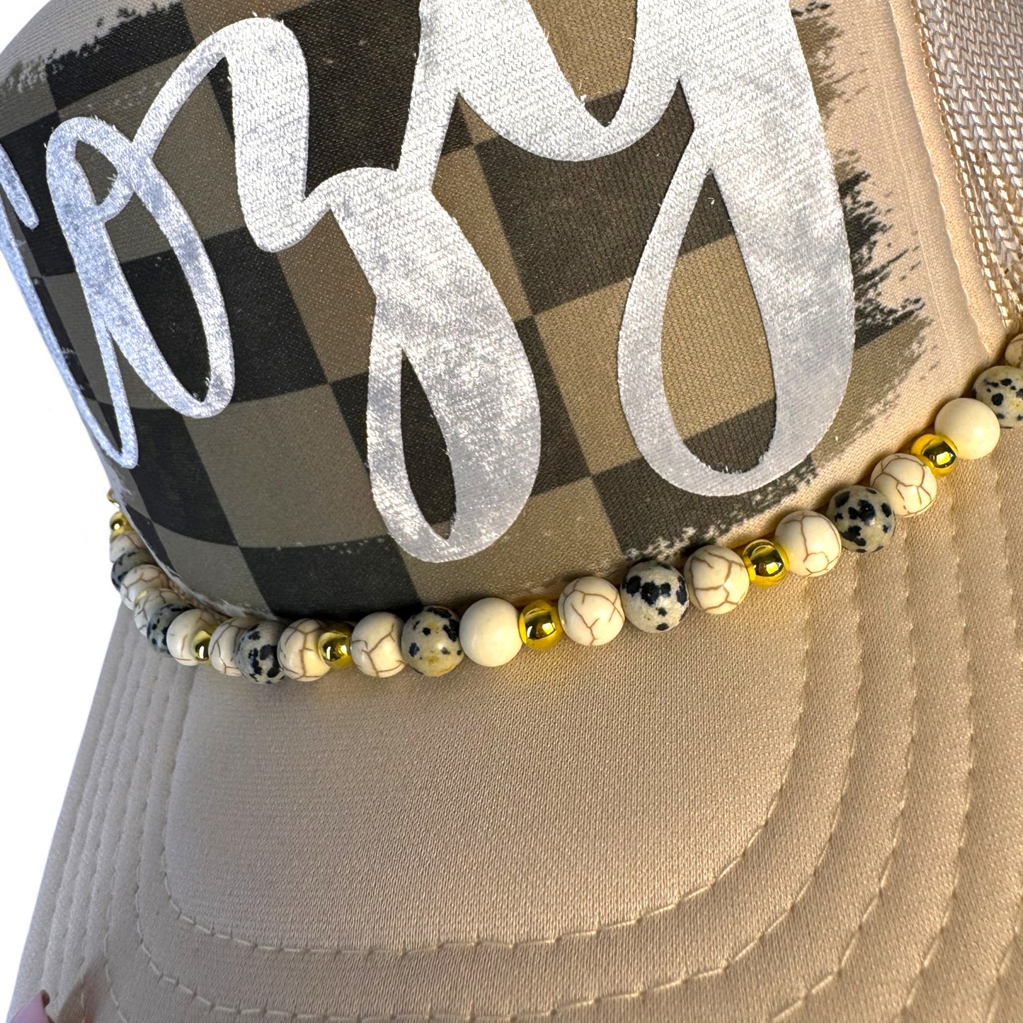 Sublimation Transfer - Brown and Tan Checkered