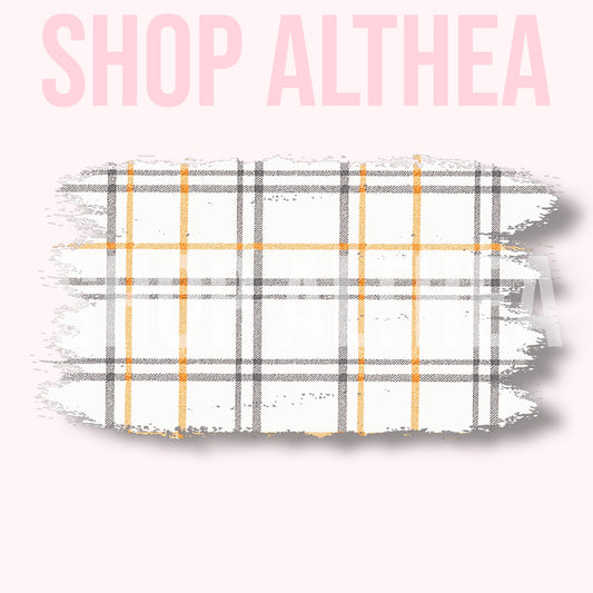 Sublimation Transfer - Flannel Pattern