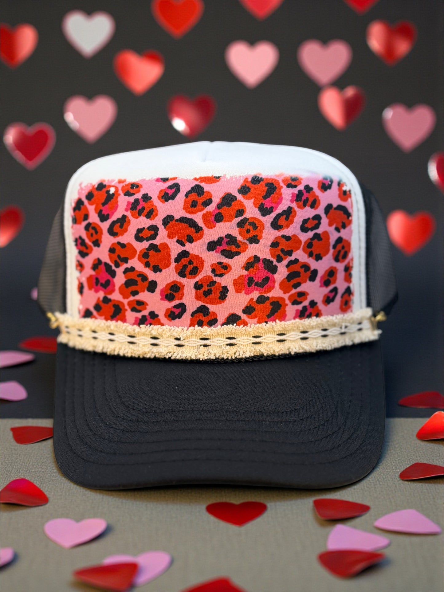 Sublimation Transfer - Red & Pink Cheetah Print