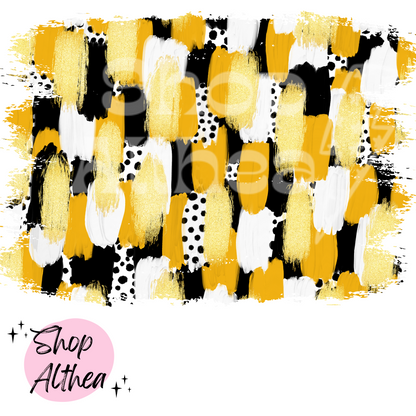 Sublimation Transfer - Team Color Brushstroke Backgrounds